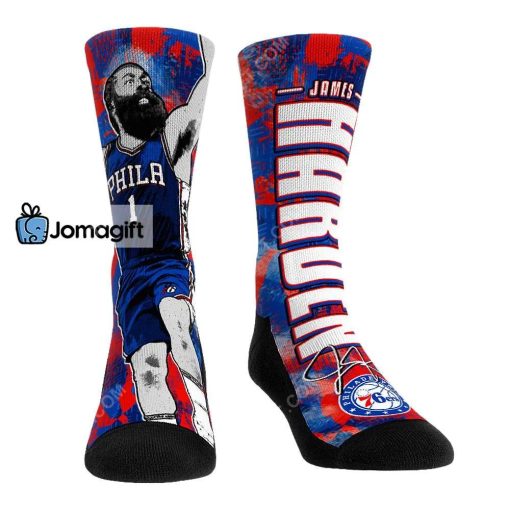 James Harden Philadelphia 76Ers Big Player Socks