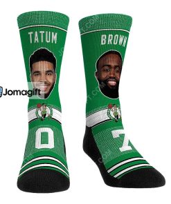 Jayson Tatum Jaylen Brown Boston Celtics Teammates Socks