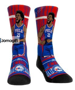 Joel Embiid Philadelphia 76Ers Big Shot Socks