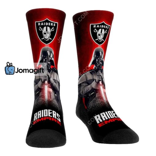 Las Vegas Raiders Star Wars Darth Vader Pose Socks