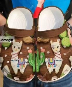 Llama Cookie Crocs Shoes