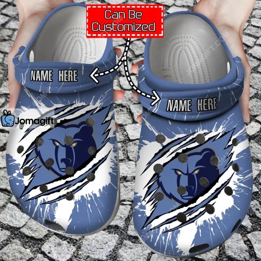 Logo Team Ripped Claw Style Crocs Clog Shoes