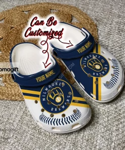 [High-quality] Personalized Milwaukee Brewers Crocs Gift