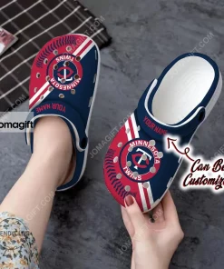 Minnesota Twins Baseball Logo Team Crocs Clog Shoes