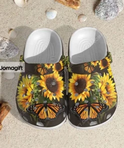 New Sunflowers Crocs Shoes