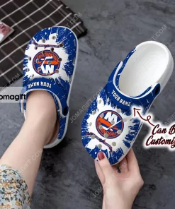 New York Islanders Team Crocs Clog Shoes