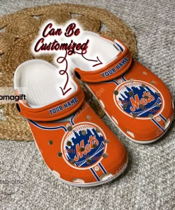 New York Mets Baseball Jersey Style Crocs Clog Shoes