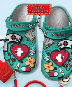 Nurse Doctor Item Chibi Crocs Clog Shoes