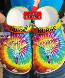 Nurse Hippie Crocs Clog Shoes