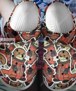 Otter Astronaut Stickers Crocs Shoes