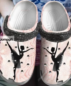 Personalized Ballet Dance Crocs Shoes