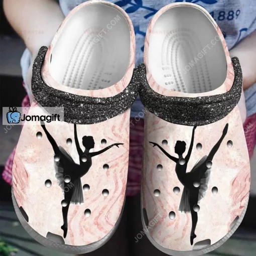 Personalized Ballet Dance Crocs Shoes
