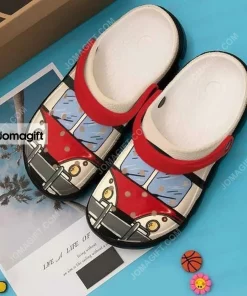 Personalized Camper Van Bus Crocs Shoes