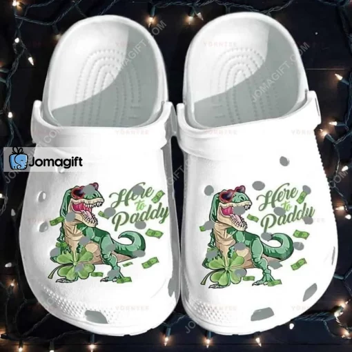 Personalized Player Baseball Equipt Dinosaurs Crocs Shoes
