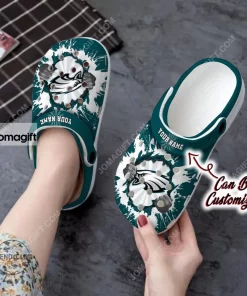Philadelphia Eagles Hands Ripping Light Crocs Clog Shoes 1