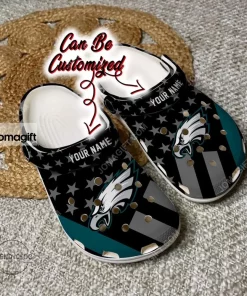 Philadelphia Eagles Star Flag Crocs Clog Shoes