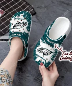 Philadelphia Eagles Team Crocs Clog Shoes 1
