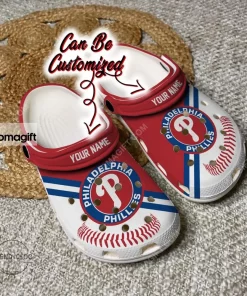 [Customized] Philadelphia Phillies American Flag Crocs Gift