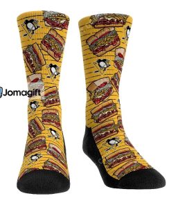 Pittsburgh Penguins Stacked Sandwich Socks