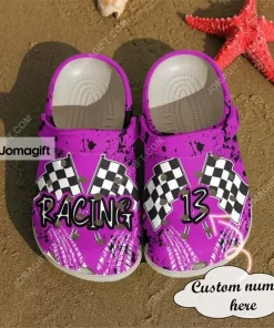 Racing Personalized Born To Race Crocs Shoes