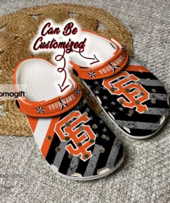 San Francisco Giants Ripped Claw Crocs Clog Shoes