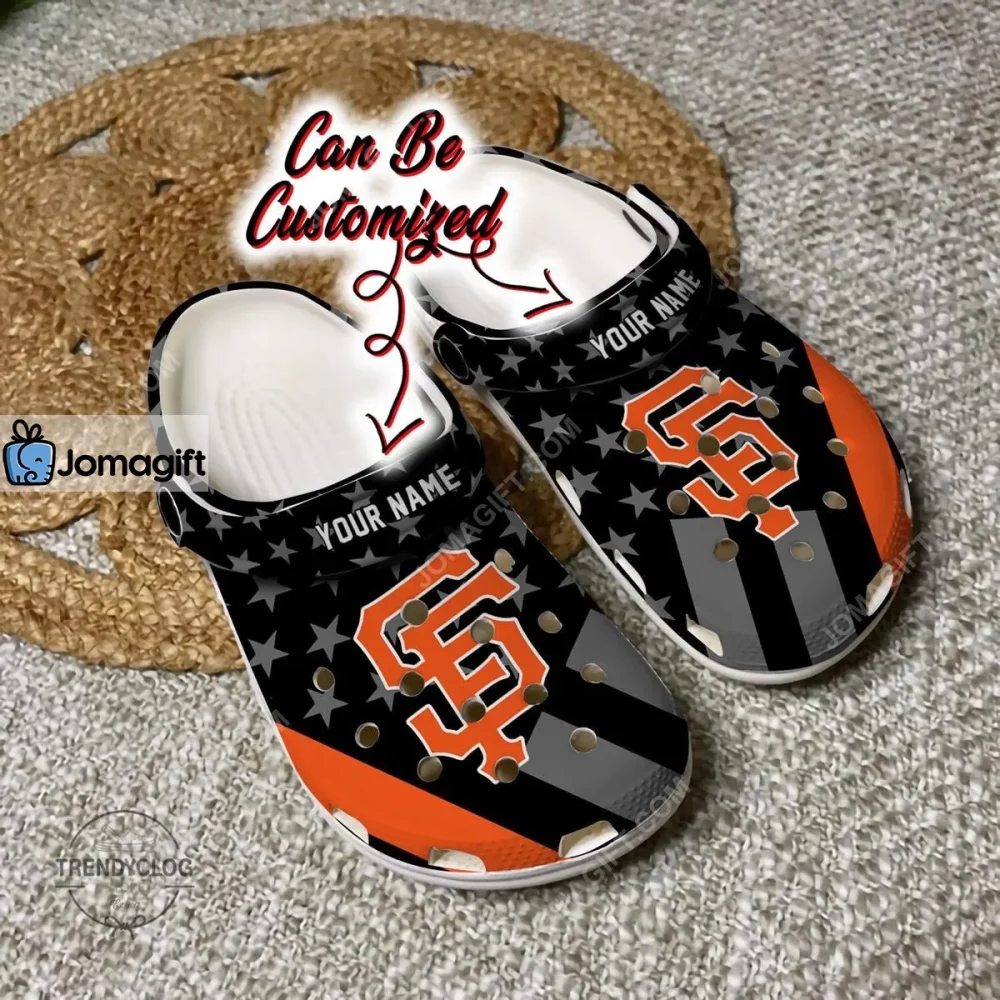 San Francisco Giants Star Flag Crocs Clog Shoes 1