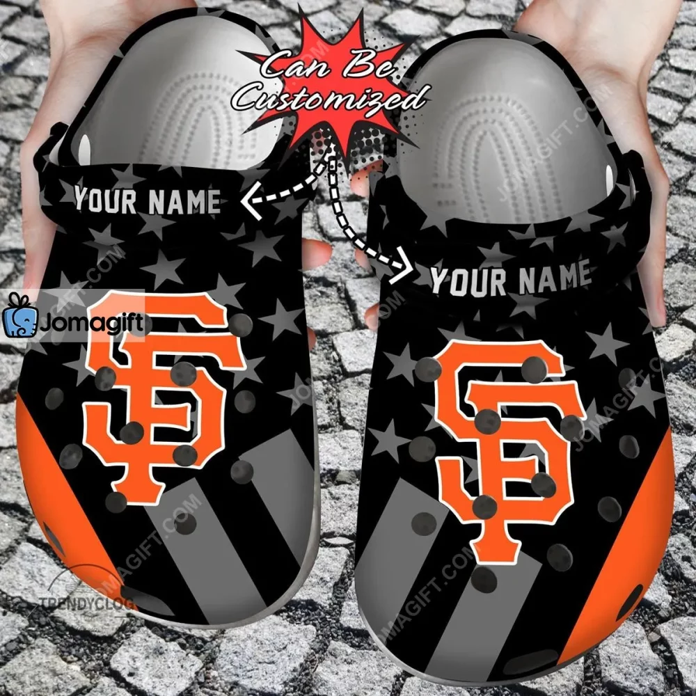 Baseball Crocs Personalized SF Giants Baseball Jersey Style Clog