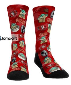 San Francisco 49Ers Star Wars Grogu Socks