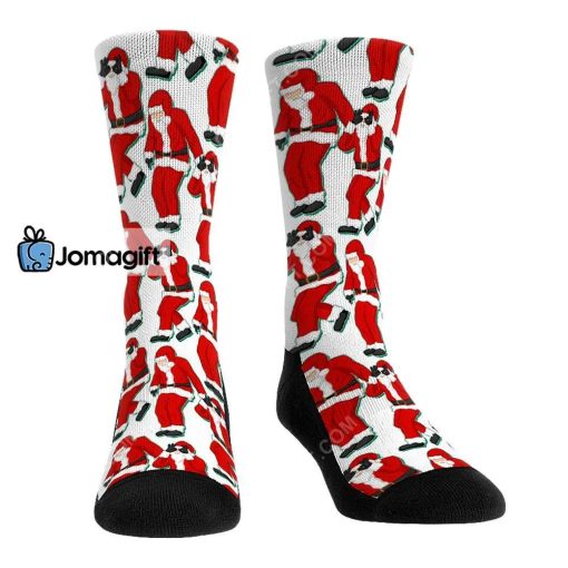 Santa Griddy Socks