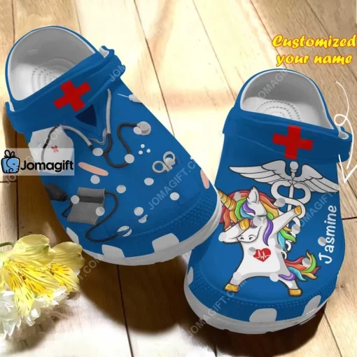 Scrubs For Nurses And Unicorn Crocs Clog ShoesSeamless Baseball Leopard Crocs Clog Shoes
