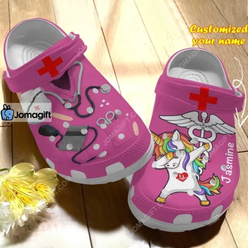 Scrubs For Nurses And Unicorn Crocs Clog ShoesSeamless Baseball Leopard Crocs Clog Shoes
