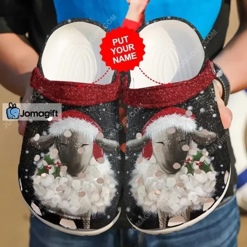 Sheep Merry Christmas Custom Crocs Shoes