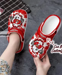 Tampa Bay Buccaneers Hands Ripping Light Crocs Clog Shoes