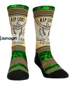 Thor Love And Thunder Rip Loki Tattoo Socks
