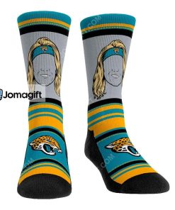 Jacksonville Jaguars Logo Sketch Socks