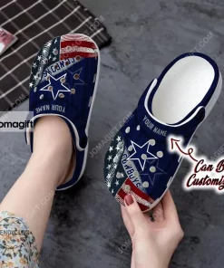 US Flag Dallas Cowboys New Crocs Clog Shoes 1