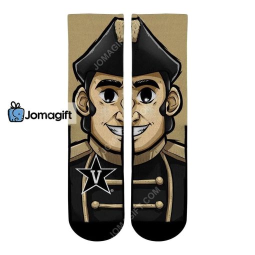 Vanderbilt Commodores Mascot Socks