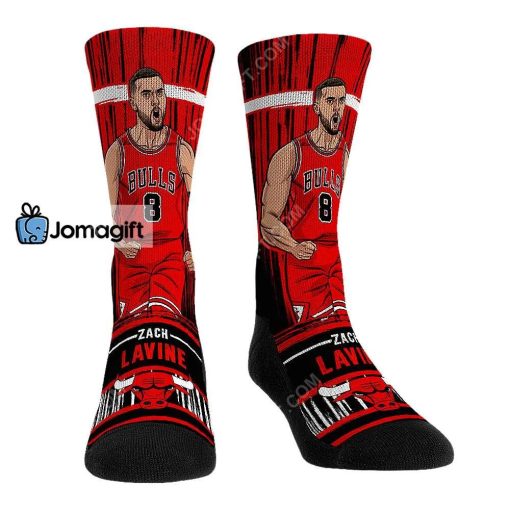 Zach Lavine Chicago Bulls Big Shot Socks