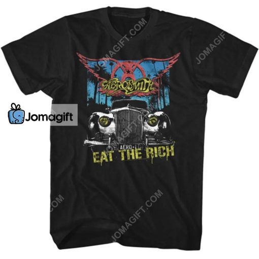 Aerosmith Eat The Rich with Car T-Shirt