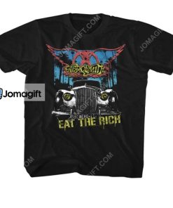 Aerosmith Eat The Rich with Car Youth T Shirt