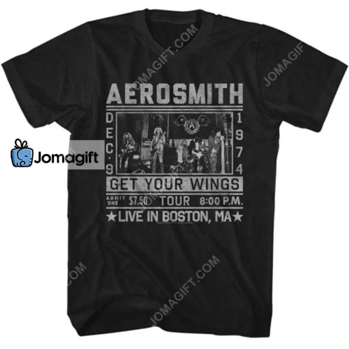 Aerosmith Get Your Wings Tour T-Shirt