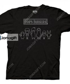 Bobs Burgers Family With Logo Shirt
