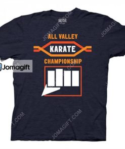 Karate Kid Cobra Kai All Valley Logo and Fist Tee Shirt