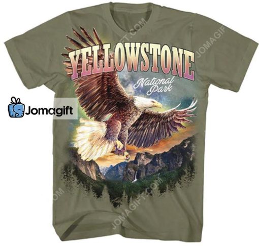 National Parks Foundation Yellowstone Eagle T-Shirt