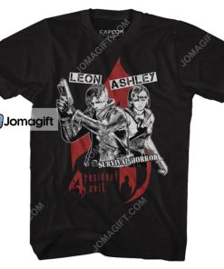Resident Evil Reinvented Leon and Ashley T-Shirt