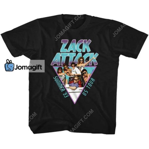 Saved By The Bell Zack Attack Summer of ’93 Youth T-Shirt