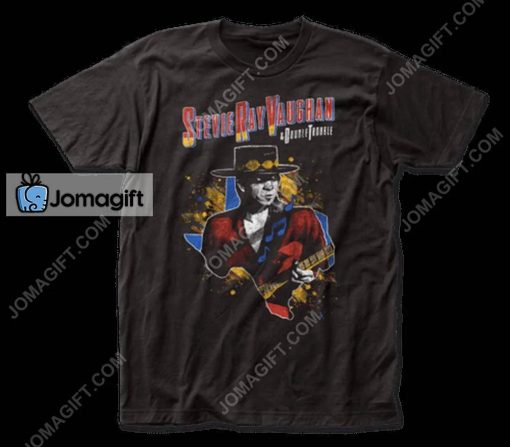 Stevie Ray Vaughan Texas Flood 1984 2-sided Tour T-Shirt
