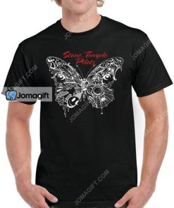 Stone Temple Pilots Webbed Butterfly T Shirt
