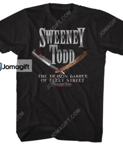 Sweeney Todd Realistic Razor T Shirt