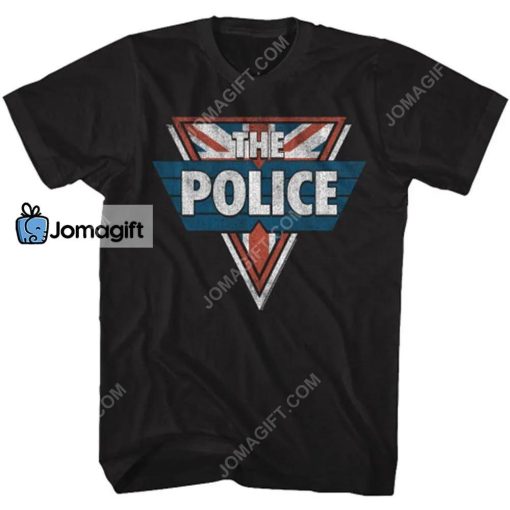 The Police Union Jack Triangle T-Shirt